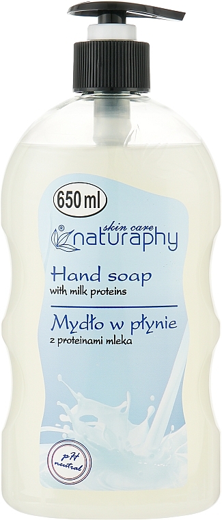 Liquid Soap with Milk Proteins - Naturaphy Hand Soap — photo N1