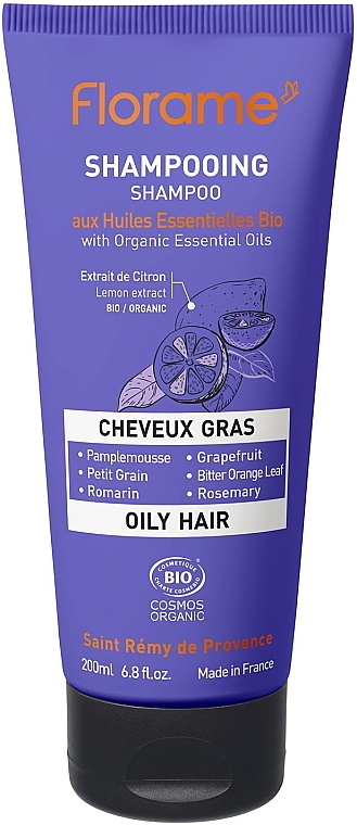 Shampoo for Oily Hair - Florame Oily Hair Shampoo — photo N3