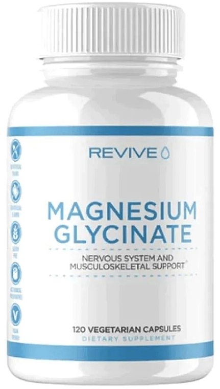 Magnesium Glycinate Capsules - Revive Magnesium Glycinate 200Mg — photo N1