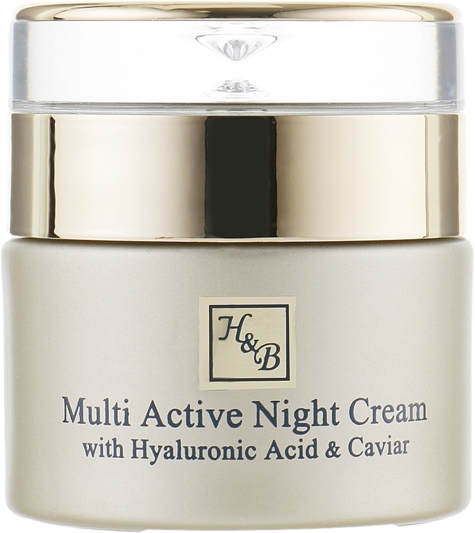 Multiactive Night Face Cream with Hyaluronic Acid - Health And Beauty Multi Active Night Cream — photo N10