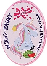 Fragrances, Perfumes, Cosmetics Fizzy Bath Pastille "Wodo-Zaury", watermelon party - Chlapu Chlap