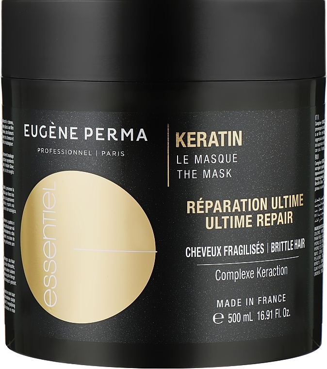 Strengthening Hair Mask - Eugene Perma Essentiel Keratin Mask — photo N5