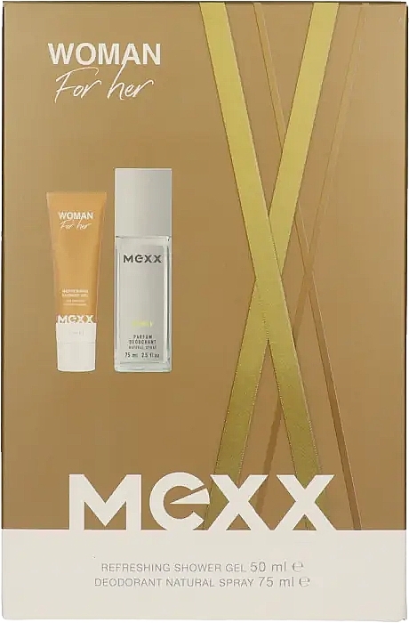 Mexx Woman Set - Set (deo/75ml+sh/gel/50ml) — photo N1