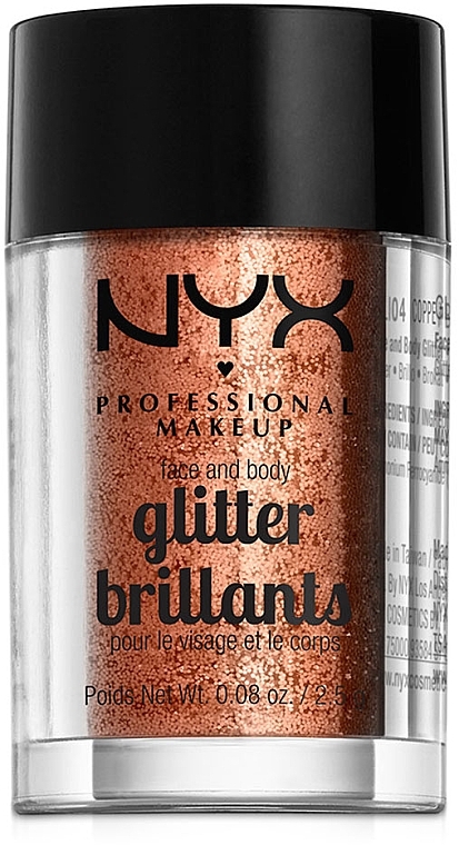 Face & Body Glitter - NYX Professional Makeup Face & Body Glitter — photo N1