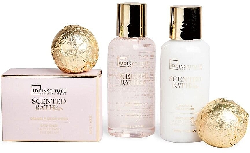 Set, 5 products - IDC Institute Scented Bath Rose — photo N2