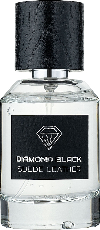 Diamond Black Suede Leather - Car Perfume — photo N1