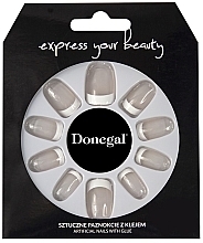 Fragrances, Perfumes, Cosmetics Fake Nails Set, French Manicure - Donegal Express Your Beauty
