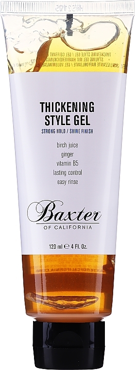 Styling Volume Hair Gel - Baxter of California Thickening Style Gel — photo N1