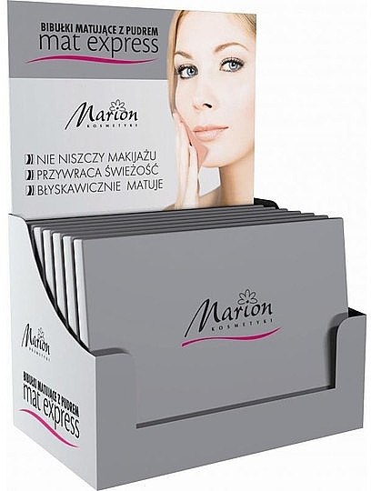 Blotting Powder Paper Set, 4 pcs + 1 - Marion Mat Express — photo N1