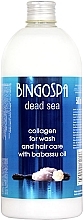 Collagen & Babassu Oil Hair Shampoo - BingoSpa Collagen Shampoo — photo N1