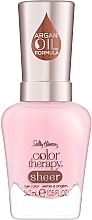 Fragrances, Perfumes, Cosmetics Argan Oil Nail Polish - Sally Hansen Color Therapy Sheer Nail Color