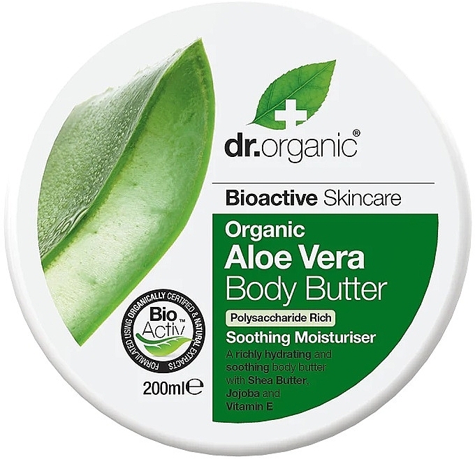 Aloe Vera Body Butter - Dr. Organic Bioactive Skincare Organic Aloe Vera Body Butter — photo N1