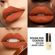 Matte Lipstick - Yves Saint Laurent Rouge Pur Couture The Slim Lipstick — photo N4