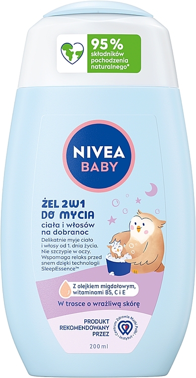 2-in-1 Body & Hair Wash - Nivea Baby — photo N1