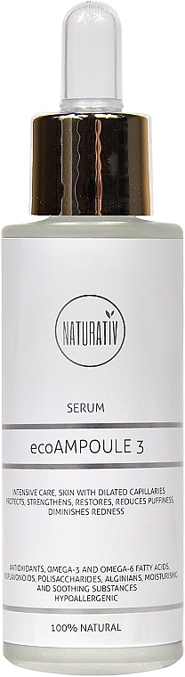 Face Serum - Naturativ ecoAmpoule 3 Serum — photo N1