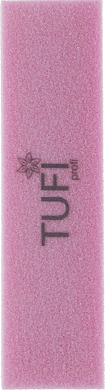 Baff "Bar" 150/150 grit, pink - Tufi Profi — photo N2