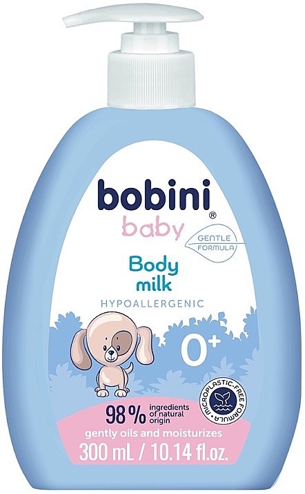 Hypoallergenic Body Milk - Bobini Baby Body Milk Hypoallergenic — photo N2