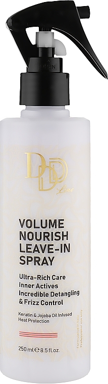 Nourishment & Volume Hair Spray - Clever Hair Cosmetics 3D Line Volume Nourish Leave-In Spray — photo N1