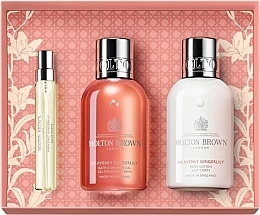 Fragrances, Perfumes, Cosmetics Molton Brown Heavenly Gingerlily - Set (edt/7.5 ml + sh/gel/100 ml + b/lot/100 ml)