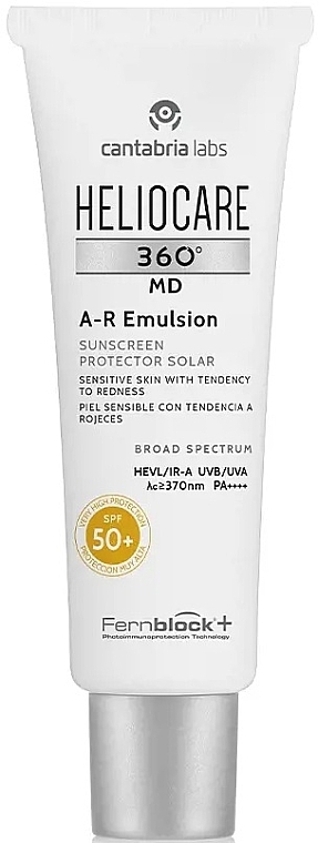 Facial Sunscreen Emulsion - Cantabria Labs Heliocare 360 MD A-R Emulsion SPF 50+ — photo N1