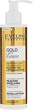 Fragrances, Perfumes, Cosmetics Luxurious Milk for Makeup Removal - Eveline Cosmetics Gold Lift Expert