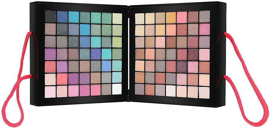 Professional Sliding Makeup Palette 6in1, 177 shades - King Rose — photo N2