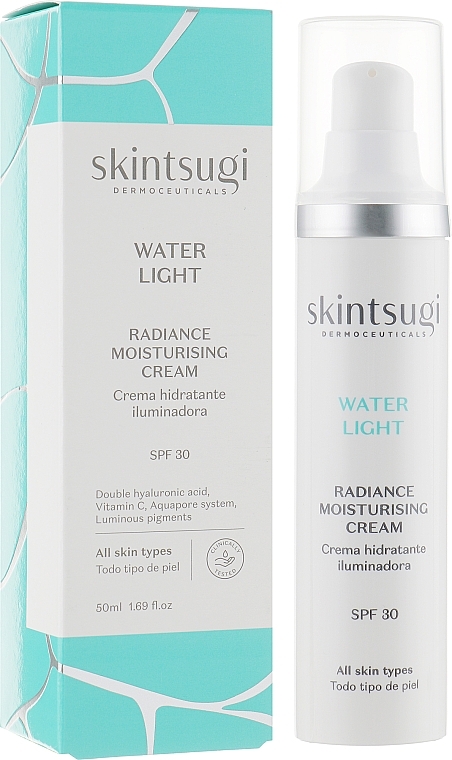 Moisturizing Day Face Cream - Skintsugi Water Light Radiance Moisturising Cream  — photo N1
