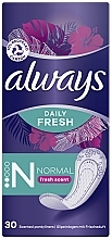 Fragrances, Perfumes, Cosmetics Sanitary Pads, 30pcs - Always Dailies Fresh Scent Normal