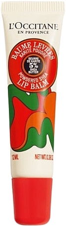 Lip Balm - L'Occitane Lip Balm Powdery Shea Christmas Limited Edition — photo N1