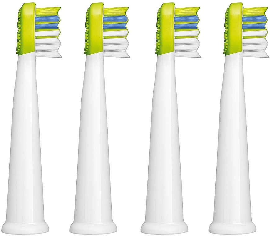 SOX014GR Kids Electric Toothbrush Head, 6-12 years old, 4 pcs - Sencor — photo N1