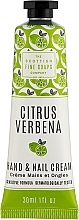 Fragrances, Perfumes, Cosmetics Hand & Nail Cream - Scottish Fine Soaps Citrus&Verbena Hand & Nail Cream