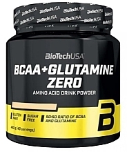 Fragrances, Perfumes, Cosmetics Amino Acid & Glutamine Complex Powder 'Lemon' - BioTechUSA BCAA + Glutamine Zero Lemon Amino Acid Drink Powder