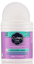 Fragrances, Perfumes, Cosmetics Nail Polish Remover Discs - Cutex Nail Polish Away Remover Pads