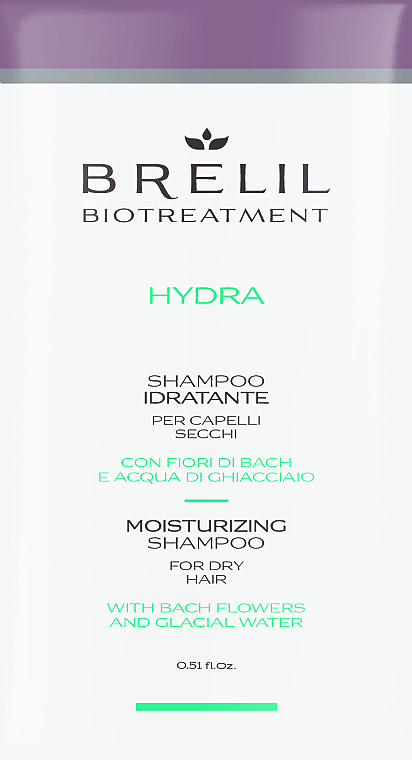 GIFT! Moisturizing Shampoo - Brelil Bio Treatment Hydra Shampoo — photo N1