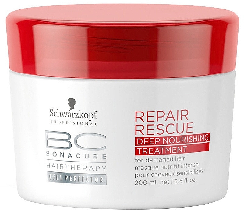 Hair Mask - Schwarzkopf Professional BC Bonacure Repair Rescue Deep Nourishing Treatment — photo N1