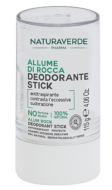 Alum Deodorant Stick - Naturaverde Pharma Alum Rock Deodorant Stick — photo N1