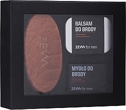 Fragrances, Perfumes, Cosmetics Set - Zew (balm/80ml + soap/85ml + brush)