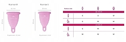 Minimal Flow Menstrual Cup, transparent, S size - Perfect Cup Zero Waste — photo N2