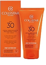 Tanning Cream - Collistar Ultra Protection Tanning Cream face and body SPF 30 — photo N2