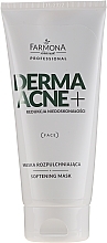 Fragrances, Perfumes, Cosmetics Softening Face Mask - Farmona Derma Acne