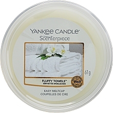 Fragrances, Perfumes, Cosmetics Scented Wax - Yankee Candle Fluffy Towels Scenterpiece Melt Cup