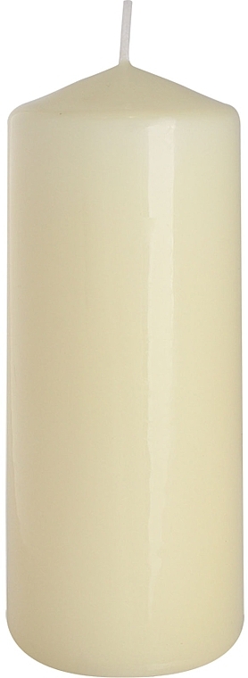 Cylindrical Candle 60x150 mm, ecru - Bispol — photo N1