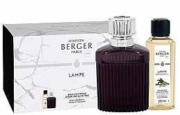 Maison Berger Alpha Prune Scandal Under The Olive Tree - Set (lamp/1pcs + refill/250ml) — photo N1