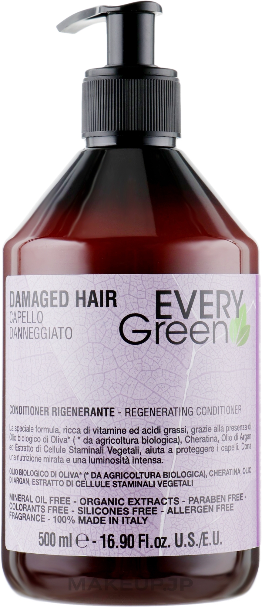 Repair Conditioner - EveryGreen Damaged Hair Conditioner — photo 500 ml