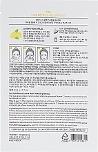Facial Lemon Sheet Mask - The Saem Natural Lemon Mask Sheet — photo N2
