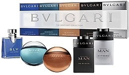 Fragrances, Perfumes, Cosmetics Bvlgari Aqva Pour Homme Miniature Collection - Set (edt/5ml + edt/5ml + edt/5ml + edt/5ml + edt/5ml)