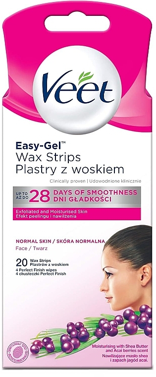 Wax Strips for Face - Veet Wax Strips for Face — photo N1