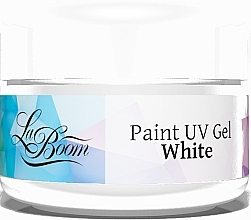 Fragrances, Perfumes, Cosmetics Nail Gel Polish - La Boom Paint UV Gel White