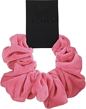 Fragrances, Perfumes, Cosmetics Velvet Scrunchie, bright pink XL - Lolita Accessoires