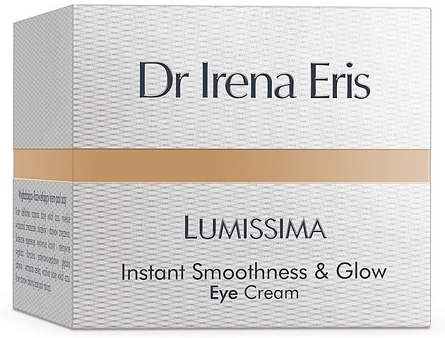 Eye Cream - Dr. Irena Eris Lumissima Instant Smoothness & Glow Eye Cream — photo N2